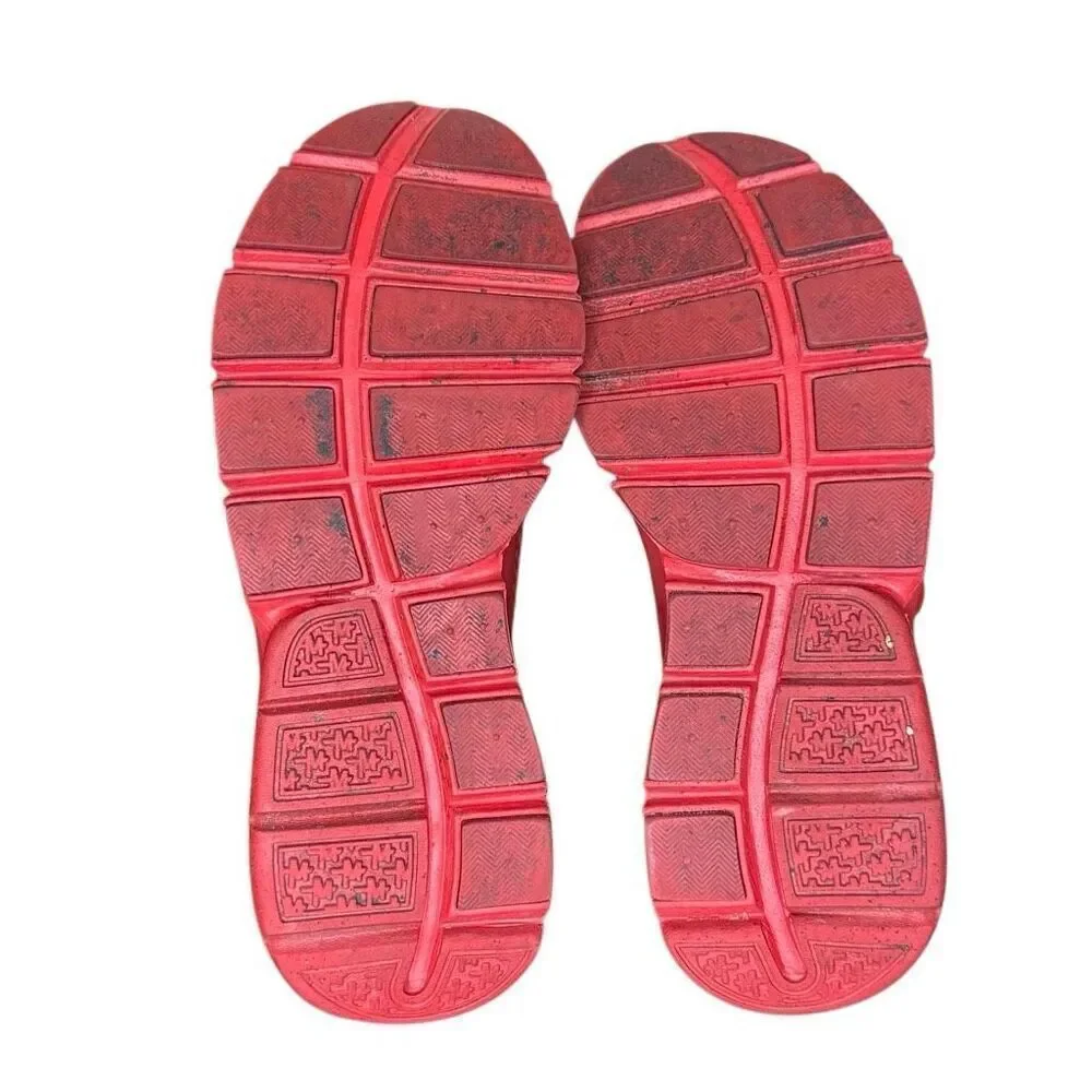 Nike Mens Sock Dart 819686-600 Red Running Shoes Sneakers Size 9